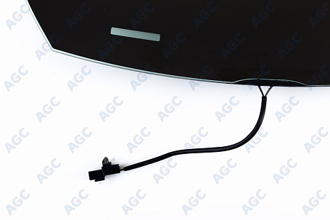 Фото MGC KIA OPTIMA 2012- Стекло ветровое Зеленое/Голубая полоса + Solar control -С обогревом зоны дворников-ДД-Датч.влажн-VIN- Изм.шелк