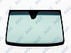 Фото MGC SSANGYONG KYRON 2005-/ACTYON 2006- Стекло ветровое Зеленое/Голубая полоса -С обогревом зоны дворников-ДД-VIN- Изм.шелк