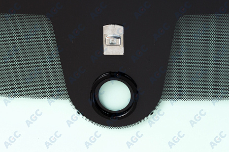Фото MGC NISSAN TIIDA 2004- Стекло ветровое Зеленое - Solar control -ДД-VIN