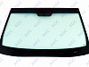 Фото MGC HYUNDAI SANTA FE 2012-2018 Стекло ветровое Зеленое/Голубая полоса + Шумоизоляция -VIN
