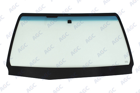 Фото MGC TOYOTA HI-LUX/FORTUNER 2015- Стекло ветровое Зеленое/Зеленая полоса + Solar control -Ант
