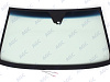 Фото NDG SSANGYONG KYRON 2005-/ACTYON 2006- Стекло ветровое Зеленое/Голубая полоса -С обогревом зоны дворников-Место для ДД-VIN- Изм.шелк