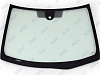 Фото NDG NISSAN TIIDA 2004- Стекло ветровое Зеленое - Solar control -Место для ДД-VIN