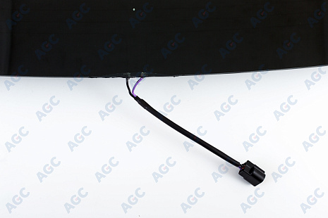 Фото MGC CHEVROLET CAPTIVA/OPEL ANTARA 2006- Стекло ветровое Зеленое/Голубая полоса + Solar control -С обогревом зоны дворников-ДД-VIN- Изм.шелк