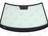 Фото NDG VOLKSWAGEN POLO V 4D СЕД 2009- Стекло ветровое Зеленое - Solar Control -VIN- Нижний молдинг
