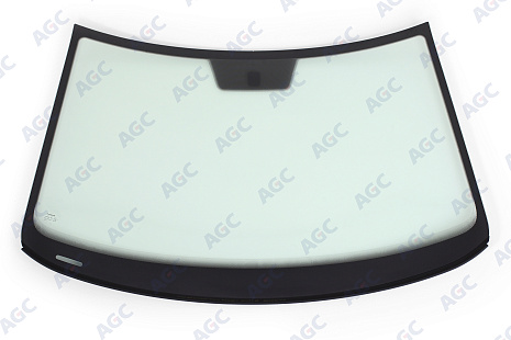Фото NDG VOLKSWAGEN POLO V 4D СЕД 2009- Стекло ветровое Зеленое - Solar Control -VIN- Нижний молдинг