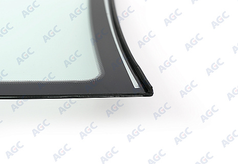 Фото MGC VOLKSWAGEN POLO V 4D СЕД 2009- Стекло ветровое Зеленое - Solar control -С полным обогревом-VIN-Доп.обор-Изм.шелк