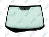 Фото MGC HONDA CR-V 2012- Стекло ветровое Зеленое - Solar control -VIN