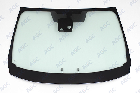 Фото MGC NISSAN QASHQAI P32S 2014-2018 Стекло ветровое Зеленое + Шумоизоляция -Кам-С полным обогревом-ДД-Инкапс