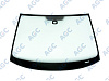 Фото MGC VOLKSWAGEN GOLF VI 2008- Стекло ветровое Зеленое + Шумоизоляция -ДД-VIN-Инкапс- Изм.шелк