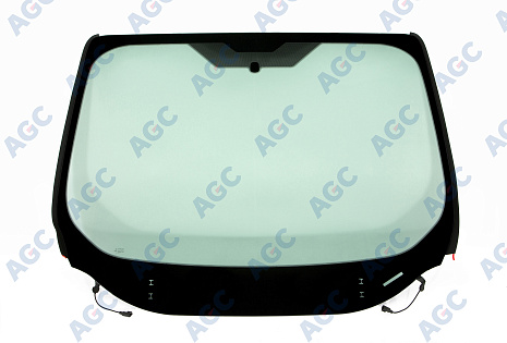 Фото MGC FORD KUGA 2012- Стекло ветровое Зеленое + Шумоизоляция -С полным обогревом-VIN-Инкапс