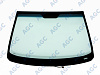 Фото MGC CHEVROLET CAPTIVA/OPEL ANTARA 2006- Стекло ветровое Зеленое/Голубая полоса + Solar control -С обогревом зоны дворников-VIN