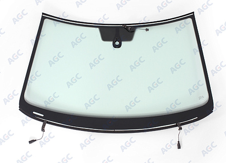 Фото MGC VOLKSWAGEN POLO V 4D СЕД 2015- Стекло ветровое Зеленое - Solar control -С полным обогревом-ДД-VIN-Доп.обор