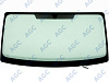 Фото MGC IVECO DAILY I/RENAULT MASTER II/ OPEL MOVANO I 2000- Стекло ветровое Зеленое -С обогревом