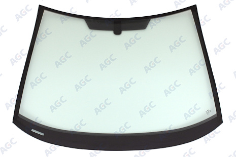 Фото NDG OPEL CORSA D 2006- Стекло ветровое Зеленое - Solar control -VIN (Без молдинга)