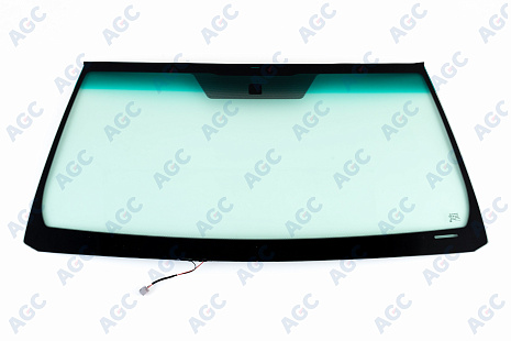 Фото MGC TOYOTA LANDCRUISER 150 PRADO 2009- Стекло ветровое Зеленое/Зеленая полоса + Шумоизоляция -С обогревом зоны дворников-Инкапс