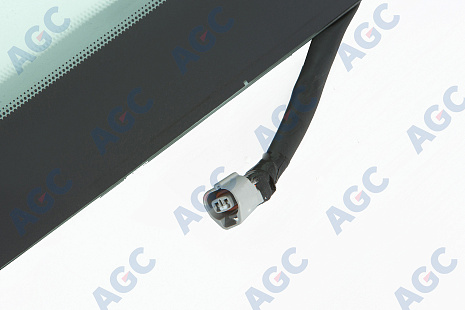 Фото MGC TOYOTA LANDCRUISER J200 2008- Стекло ветровое Зеленое/Зеленая полоса -С обогревом зоны дворников-ДД-VIN-Изм.шелк