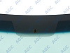 Фото MGC RENAULT SANDERO I 2008-/DUSTER I 2010-/NISSAN TERRANO III 2014- Стекло ветровое Зеленое/Голубая полоса + Solar control