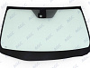 Фото NDG NISSAN X-TRAIL 2010- Стекло ветровое Зеленое - Solar control -Место для ДД-Изм.шелк