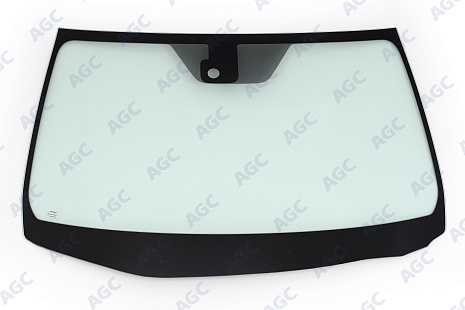 Фото NDG NISSAN X-TRAIL 2010- Стекло ветровое Зеленое - Solar control -Место для ДД-Изм.шелк