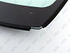 Фото MGC БЕЗ РГ! FORD FIESTA V 2002-2008 Стекло ветровое Зеленое - Solar control -VIN-Доп.обор