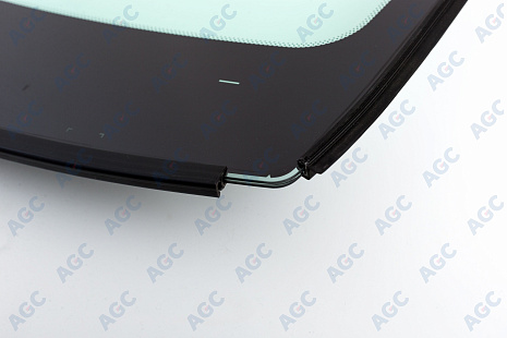 Фото MGC БЕЗ РГ! FORD FIESTA V 2002-2008 Стекло ветровое Зеленое - Solar control -VIN-Доп.обор
