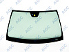 Фото MGC MERCEDES C-CLASS W204 2007- Стекло ветровое Зеленое - Solar control -Кам -Изм.ДД-VIN-Инкапс-Изм.шелк
