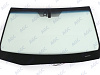 Фото NDG LEXUS NX 200T/300H 2014- Стекло ветровое Зеленое/Голубая полоса -Ант-С обогревом зоны дворников-Шелк под ДД-VIN