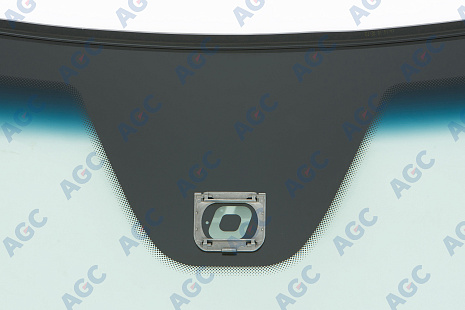 Фото MGC VOLVO XC90 2013- Стекло ветровое Зеленое/Голубая полоса + Solar control -ДД-VIN-Инкапс-Изм.шелк