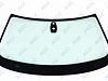 Фото MGC BMW X5 E70 2008-2013 Стекло ветровое Зеленое - Solar control -Изм.ДД-VIN
