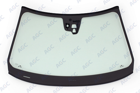 Фото MGC VOLVO XC60 2013- Стекло ветровое Зеленое -Изм.ДД- Сист.тормож - VIN-Доп.обор-Инкапс -Изм.шелк