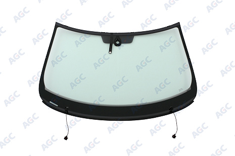 Фото MGC SKODA RAPID I 2015-/RAPID II/VW POLO VI 2020- Стекло ветровое Зеленое - Solar control -С полным обогревом-Изм.ДД-VIN-Доп.обор-Изм.шелк