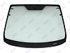 Фото MGC FORD FIESTA VI 3D-5D ХБ 2008-2019 Стекло ветровое Зеленое + Шумоизоляция -С полным обогревом-VIN-Доп.обор