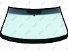 Фото MGC VOLKSWAGEN TOUAREG/PORSCHE CAYENNE 2002- Стекло ветровое Зеленое/Серая полоса + Solar control -VIN-Инкапс