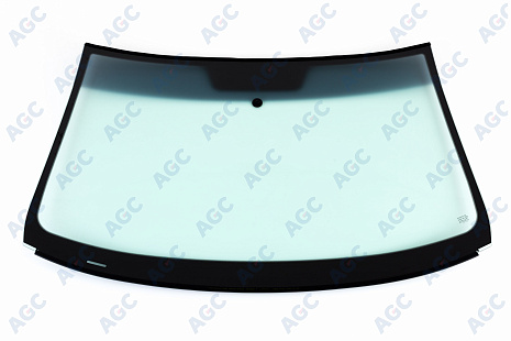 Фото MGC VOLKSWAGEN TOUAREG/PORSCHE CAYENNE 2002- Стекло ветровое Зеленое/Серая полоса + Solar control -VIN-Инкапс