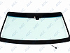 Фото MGC MITSUBISHI PAJERO IV/SHOGUN 2006- Стекло ветровое Зеленое/Голубая полоса -С обогревом зоны дворников-ДД-Изм.шелк