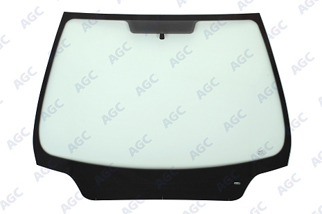 Фото NDG PEUGEOT 307 2001- Стекло ветровое Зеленое - Solar control -VIN (без молдинга)