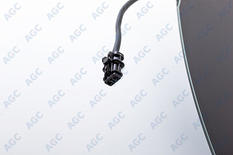 Фото MGC INFINITI FX (S51)/QX70 2008- Стекло ветровое Зеленое/Голубая полоса + Solar control -С обогревом зоны дворников-ДД-VIN-Инкапс