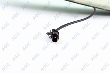 Фото MGC HYUNDAI iX55 2009- Стекло ветровое Зеленое/Голубая полоса + Solar control -С обогревом зоны дворников-ДД-VIN- Изм.шелк