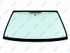 Фото MGC RENAULT CLIO/SYMBOL 1998- Стекло ветровое Зеленое - Solar control -Изм.шелк+ Держ.зерк