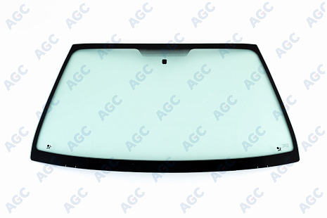 Фото MGC RENAULT CLIO/SYMBOL 1998- Стекло ветровое Зеленое - Solar control -Изм.шелк+ Держ.зерк