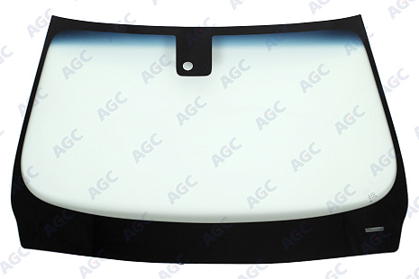 Фото MGC INFINITI JX/JX35/QX60 2012- Стекло ветровое Зеленое/Голубая полоса + Шумоизоляция -С обогревом зоны дворн -ДД