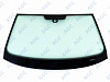 Фото MGC БЕЗ РГ! VOLKSWAGEN JETTA 2005- Стекло ветровое Зеленое - Solar control -ДД-VIN-Инкапс- Изм.шелк