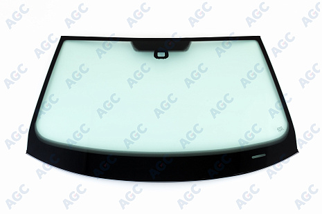 Фото MGC БЕЗ РГ! VOLKSWAGEN JETTA 2005- Стекло ветровое Зеленое - Solar control -ДД-VIN-Инкапс- Изм.шелк