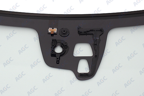 Фото MGC VOLVO S80/V70 /XC70 2013- Стекло ветровое Зеленое -Solar Control -С полным обогревом-ДД- Сист.тормож -VIN-Доп.обор