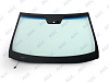 Фото MGC HYUNDAI GRAND SANTA FE 2013- Стекло ветровое Зеленое + Шумоизоляция -С обогревом зоны дворников -ДД-Датч.влажн-VIN