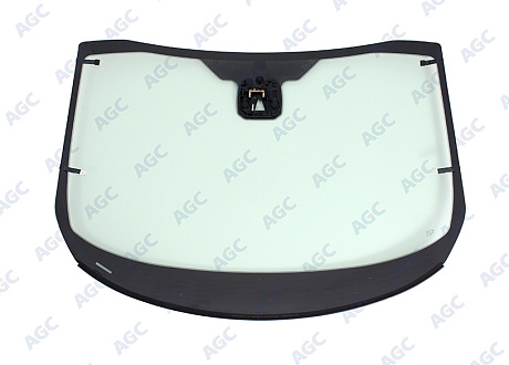 Фото AGC FORD TRANSIT 2013- Стекло ветровое Зеленое - Solar control -Кам-С полным Обогревом-ДД-VIN-Доп.обор-Изм.шелк