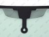 Фото NDG OPEL ZAFIRA 2005- Стекло ветровое Зеленое - Solar Control -Место под ДД-VIN- Изм.шелк (б/молдинга)