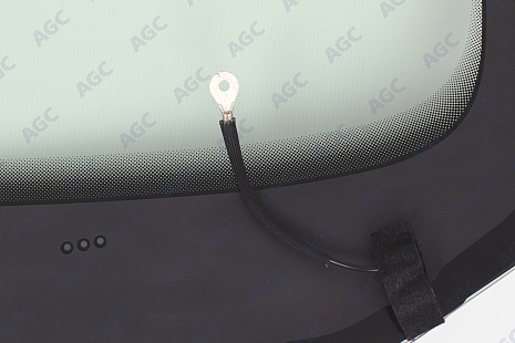 Фото Sisecam RENAULT LOGAN II/SANDERO 2014- Стекло ветровое Зеленое -С полным обогревом