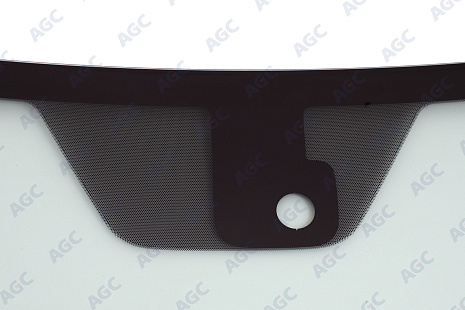 Фото NDG NISSAN X-TRAIL 2010- Стекло ветровое Зеленое - Solar control -Место для ДД-Изм.шелк